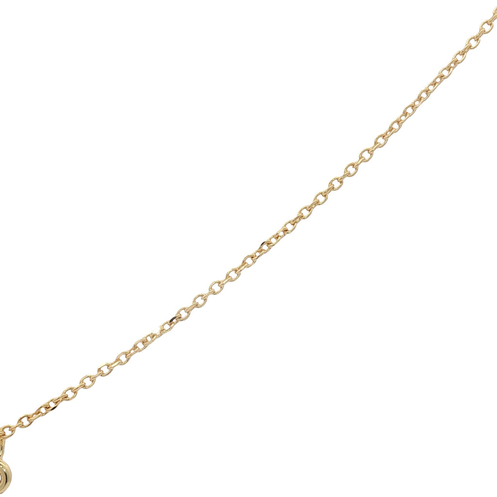 Collier doré love 42 cm