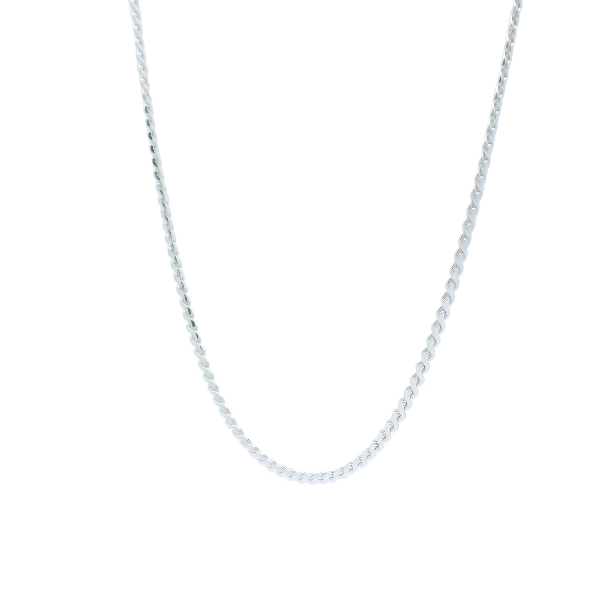 Collier argent maille égyptienne 38 cm