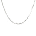 Collier argent maille jaseron ronde - 42CM