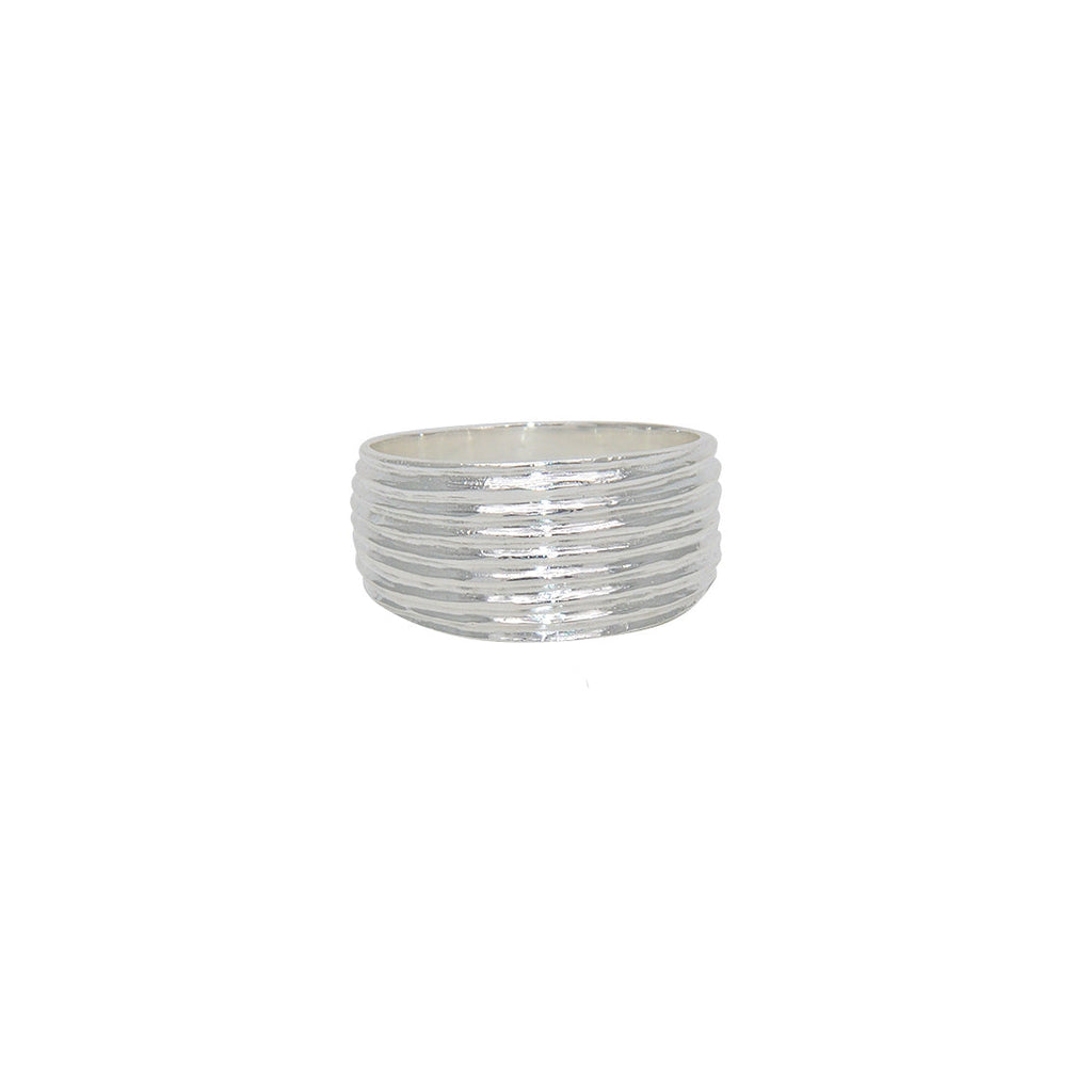 Bague huit rangs en argent 925 - Bagues