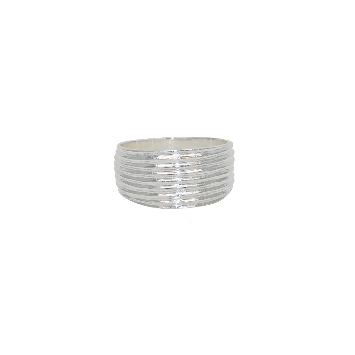 Bague huit rangs en argent 925 - Bagues