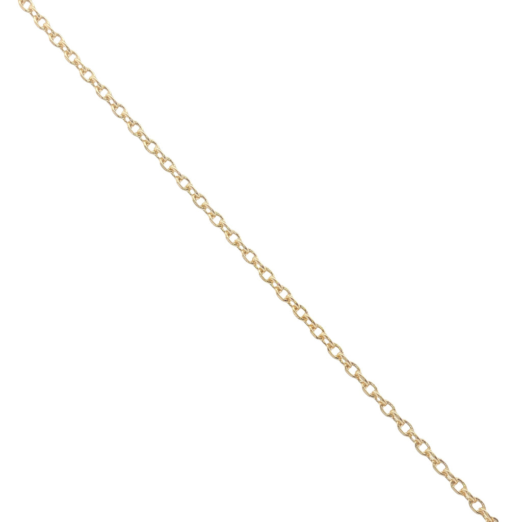 Collier doré perle incrustée de labradorite 42 cm