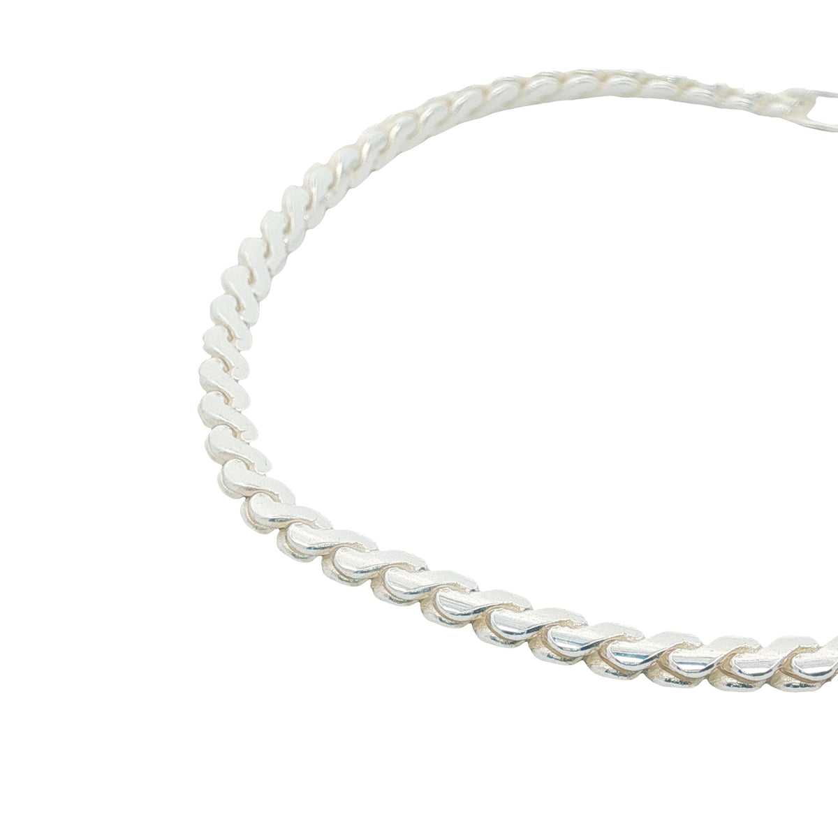 Bracelet homme argent 925 maille égyptienne
