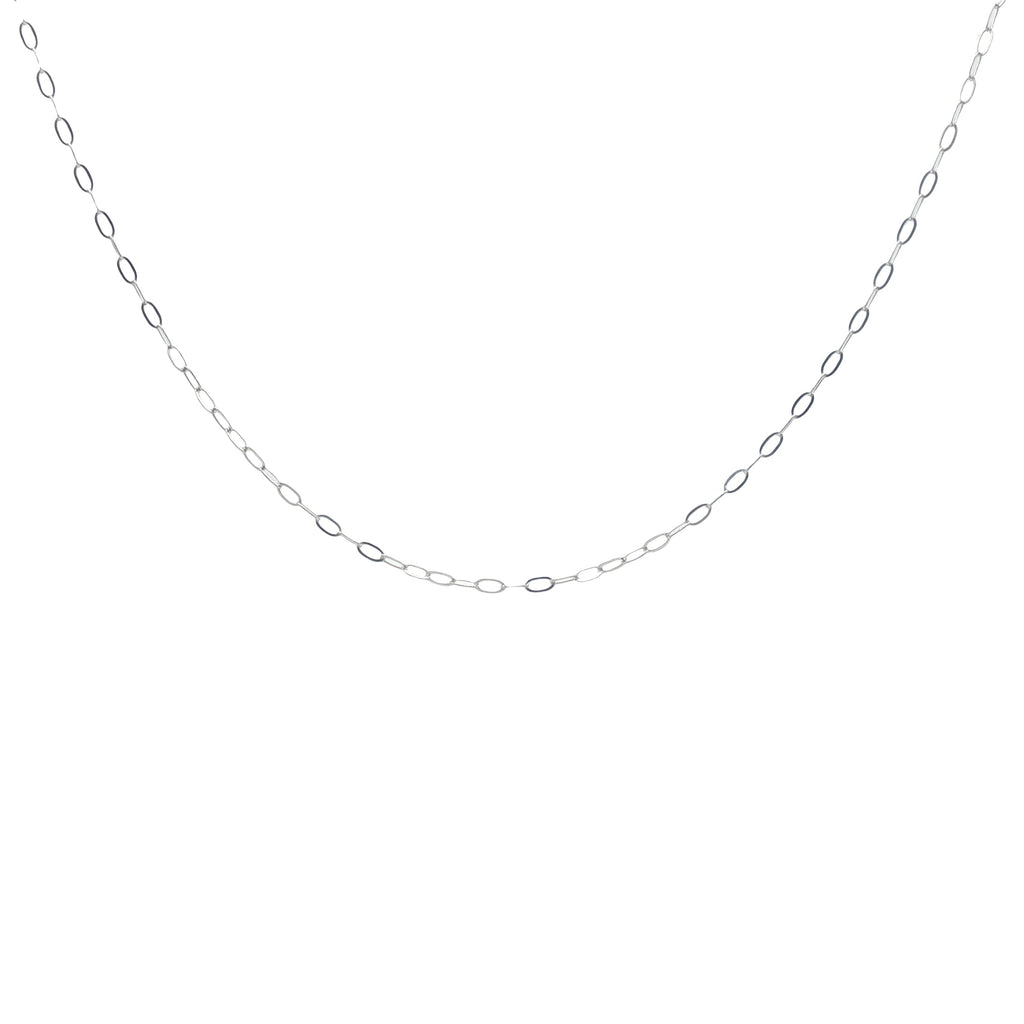 Collier argent 925 maillons ovales