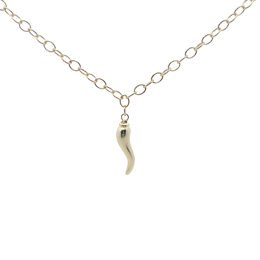 Collier piment doré 42 cm