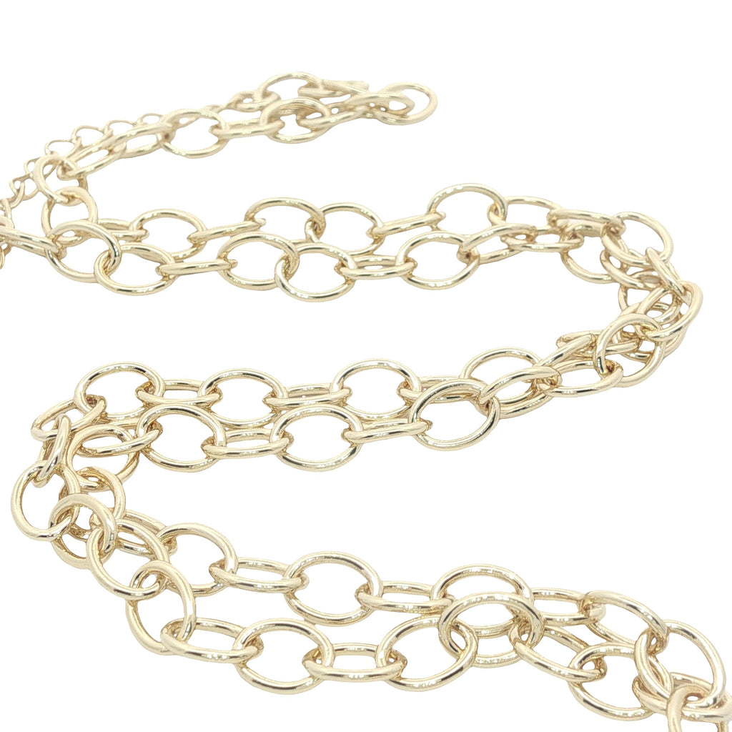 Collier piment doré 42 cm