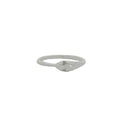 Bague argent 925 serpent zircons