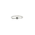 Bague fine argent 925 chaine et zircon