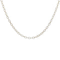Collier doré maille ovale