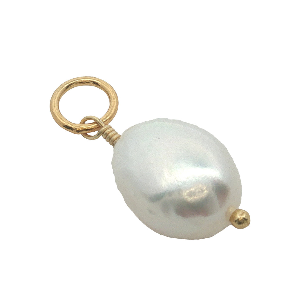 Charms doré perle de culture