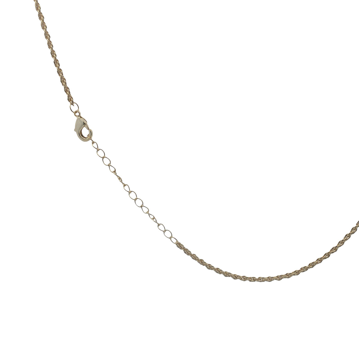 Collier doré maille torsadée