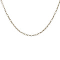 Collier doré maille rectangulaire