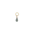 Charms doré labradorite en goutte