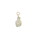Charms doré Figa taillé dans du quartz citron